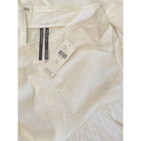 NWT Size 14 - Anthropologie Linen Extended Waist Pants (NWT US$ 138) - Picture 7 of 16